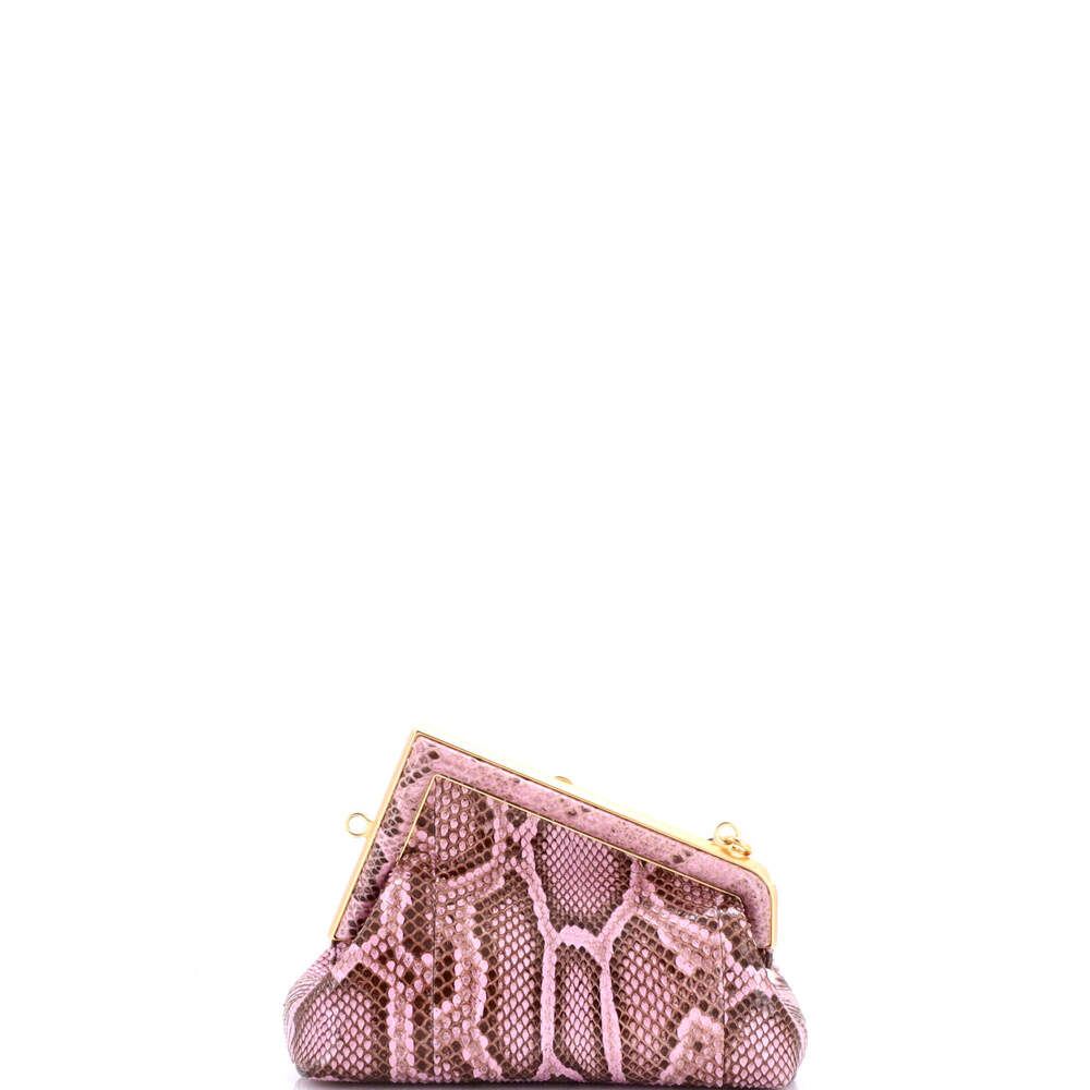 Fendi Small First Bag Python - image 3